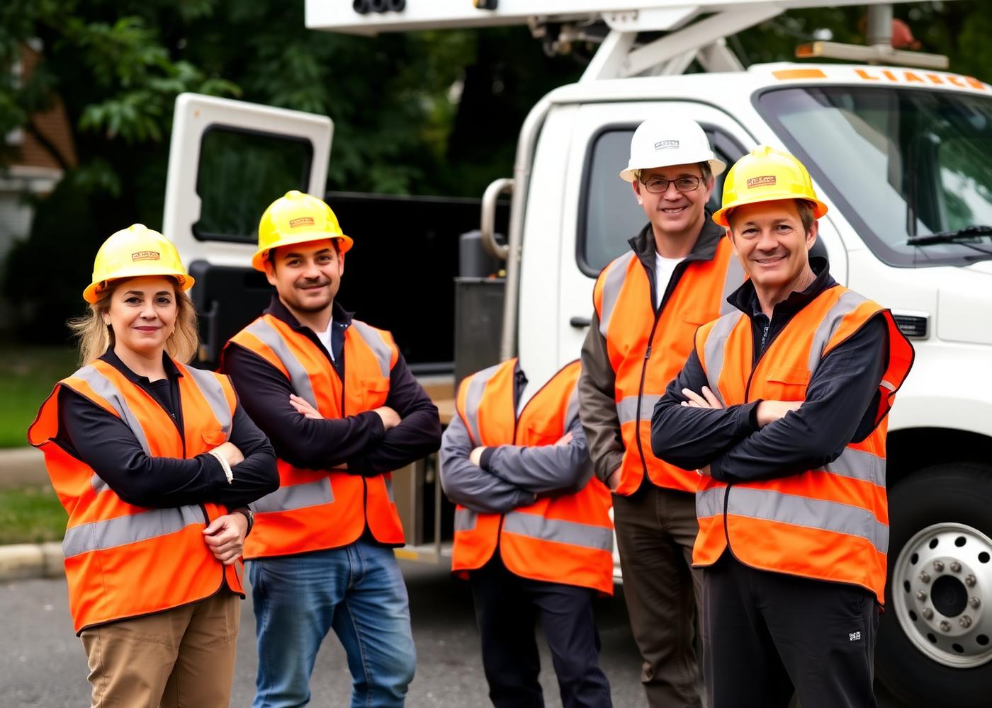 The CMB Metal & Construction crew